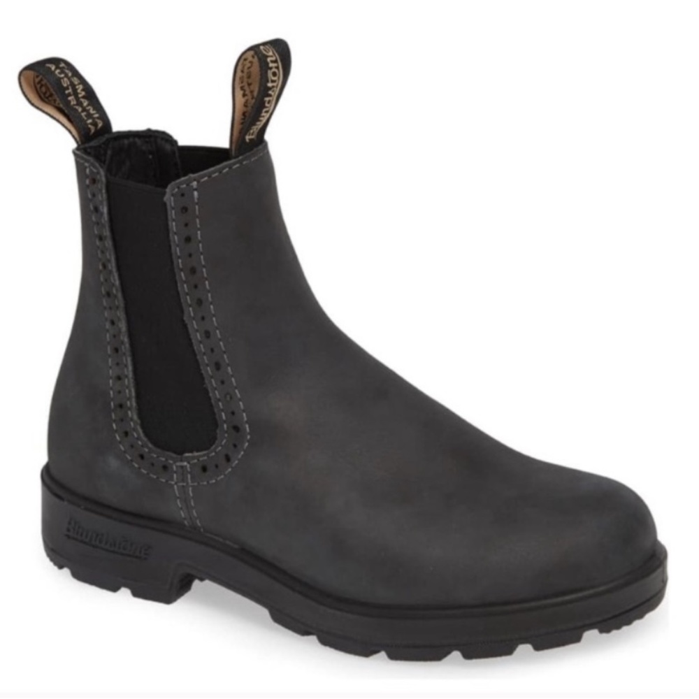 Blundstone Women's Chelsea Ankle Boots in Charcoal/Black